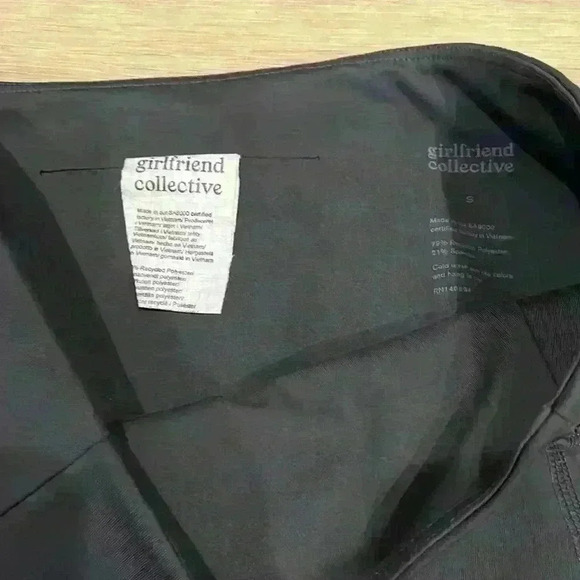 Girlfriend collective gray small leggings - Picture 4 of 5